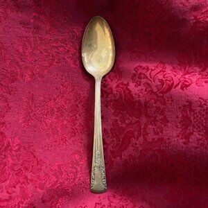 Camelia Silverplate 1940 Inscamel Serving Spoon International Silver
